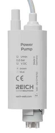 Bomba sumergible de 12 V y 12 L con valvula antirretorno