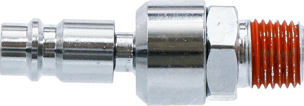 Racor macho 6,3 mm (1/4) rosca exterior