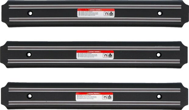 Juego de barras magneticas plano 330 mm 3 piezas