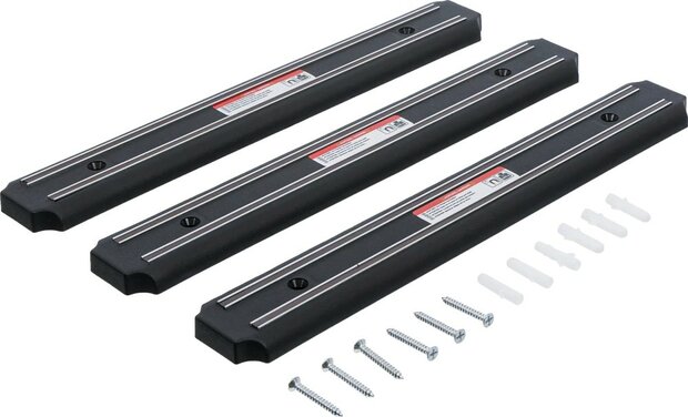 Juego de barras magneticas plano 330 mm 3 piezas