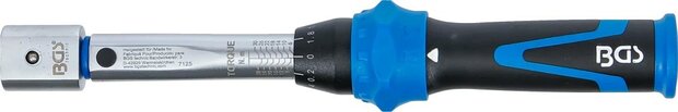 Llave dinamometrica de 9 x 12 mm cabezales insertables