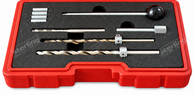 Kit de reparacion de roscas para tornillos de fijacion de inyectores 10 uds