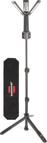 Foco de obra LED recargable con tripode, 2500 lm, IP65