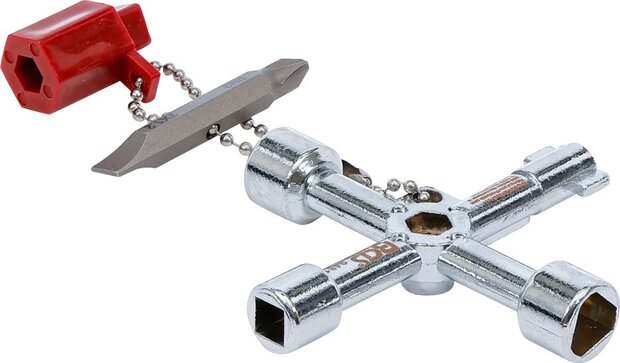 Llave multiuso para paneles