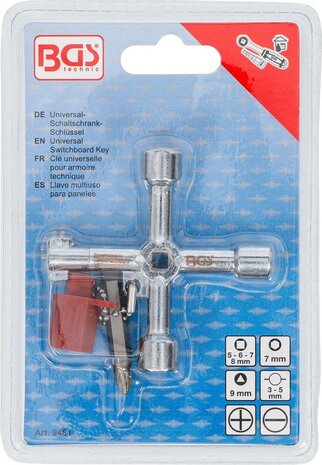 Llave multiuso para paneles
