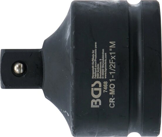 Adaptador de llave de vaso de impacto cuadrado interior 38mm (1 1/2) - cuadrado exterior