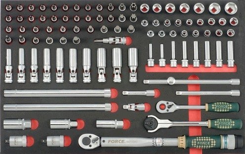 Carro de herramientas de 8 cajones con 405 herramientas (EVA)