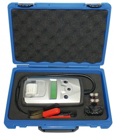 Analizador de carga de bater a con impresora