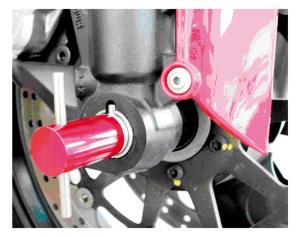 Herramienta de alineacion del eje delantero Ducati 30 mm