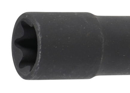 Llave de vaso E-Torx, extra larga entrada 22 mm E24