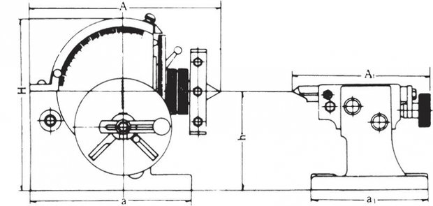 Divisor semiuniversal TA160 M3 -43kg