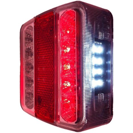 Luz trasera 4 funciones 98x105mm 14LED