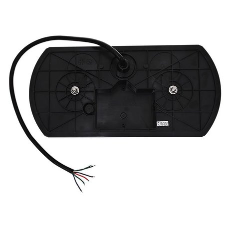 Luz trasera 6 funciones 296x142mm 32LED derecha