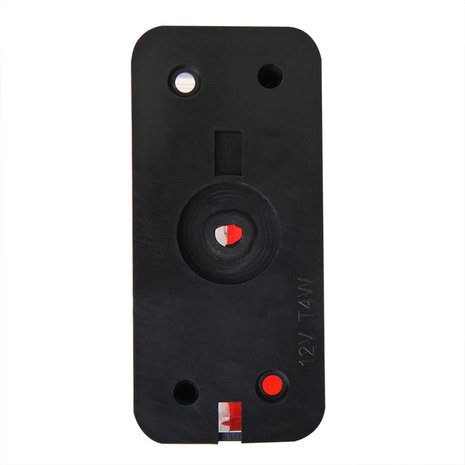 Ancho rojo claro blanco 92x42mm