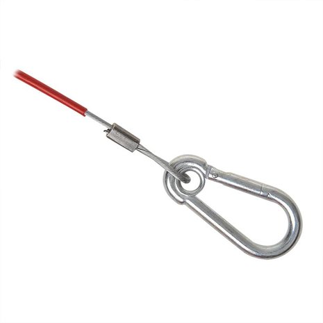 Cable de seguridad de 1 m con horquilla