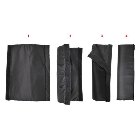 Conjunto de protectores de carpa para amarrar toldo, 3 piezas