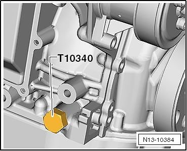 Herramienta de bloqueo del ciguenal para VAG FSI / TFSI para BGS 62625