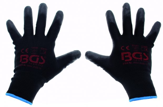 Guantes mecanicos, tamano 10 / XL