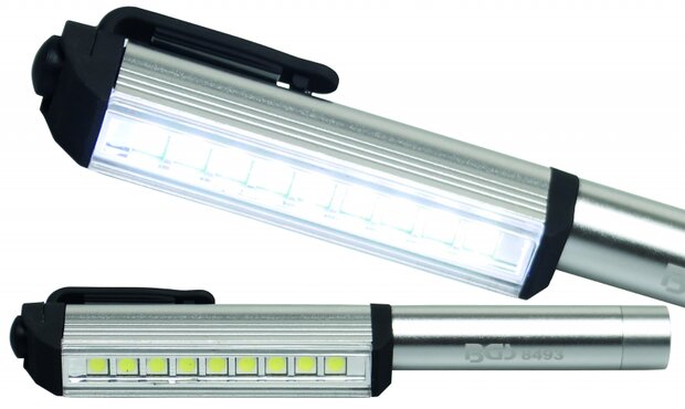 Pluma de aluminio 9 LED