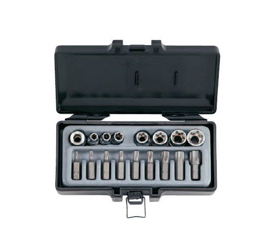 Caja de 17 Torx Socket y consejos