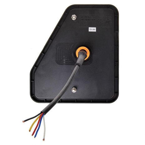 Luz trasera 5 funciones 208x188mm 22LED izquierda UK