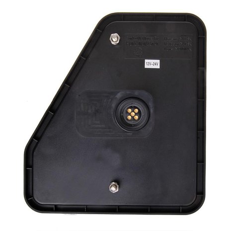 Luz trasera 5 funciones 208x188mm 22LED izquierda UK