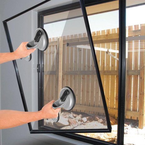 Elevador de vacio de aluminio con 2 ventosas