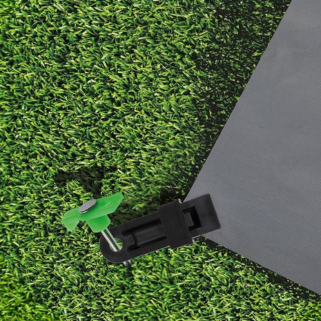 Clips para alfombras de tienda de campana - juego de 4 piezas