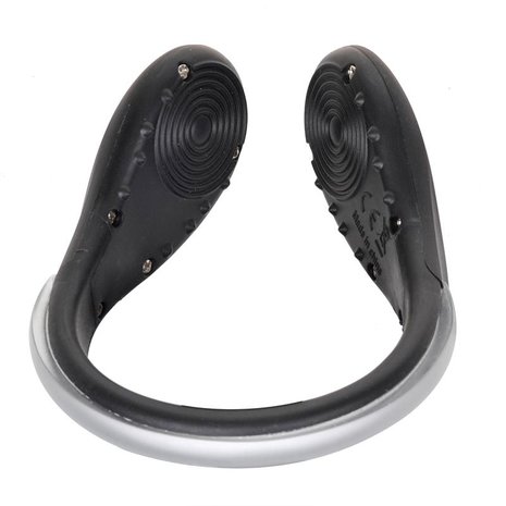 Clip para calzado de seguridad LED rojo - juego de 2 piezas