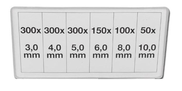 Los Rondelles rango ouvertes 1200 pcs