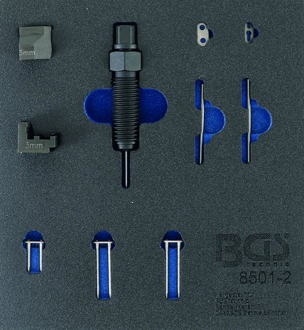 Juego suplementario para dispositivo de remachado de cadena de sincronizacion (BGS 8501), adecuado par