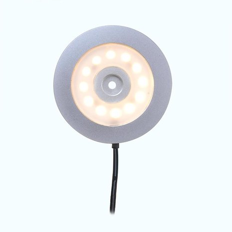 Foco de superficie 12 LED 12V 240lm diametro 55x5 0mm