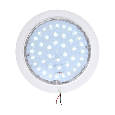 Lampara de techo 42 leds 12V 840lm diametro 220x50mm