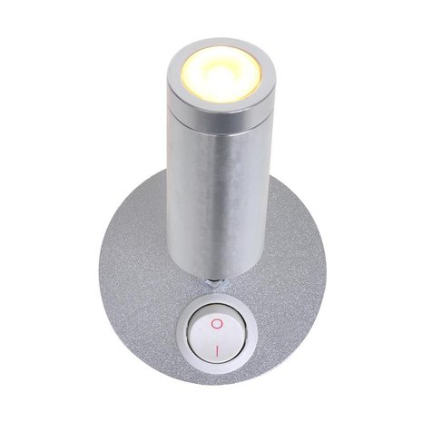 Foco de superficie 1 led orientable 12V 120lm diametro 65x65-130mm