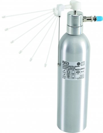 Frasco atomizador de aire comprimido version de aluminio 650 ml