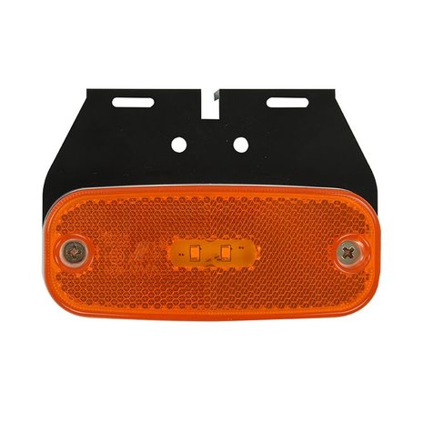 Luz naranja para posición lateral de 110x45mm LED con soporte