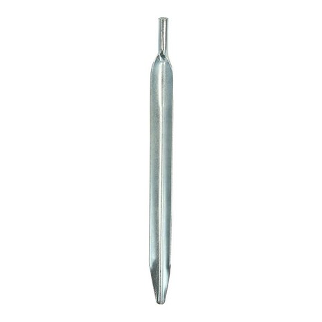 Estaca de tienda de metal de 25 cm con gancho