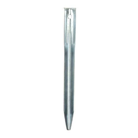 Estaca de tienda de metal de 22 cm de media cana