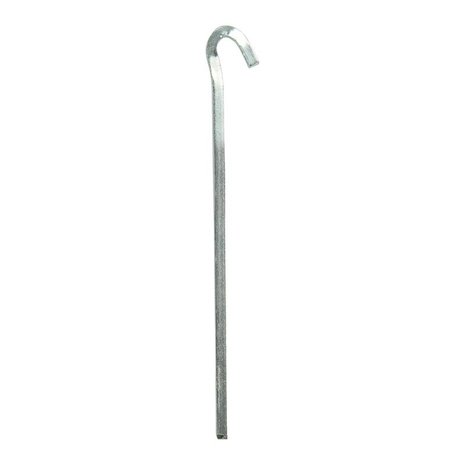 Clavija de roca cuadrada de metal de 22 cm