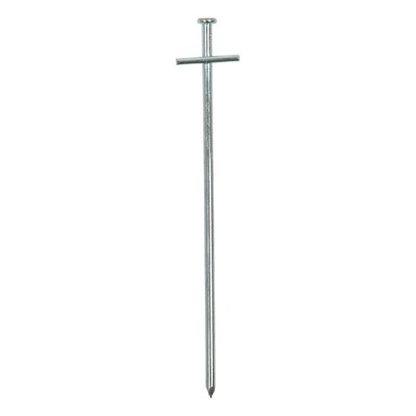 Pasador de roca de 23 cm de metal con pasador transversal soldado