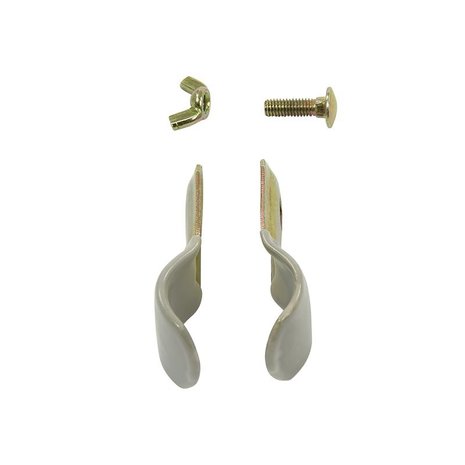 Abrazadera de soporte de techo de 25-28 mm recubierta