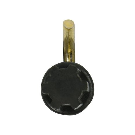 Tapa de tienda de 22 mm con gancho redondo