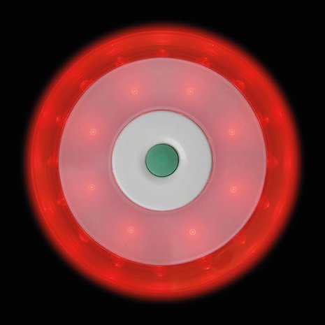 Disco de advertencia 16+8LED naranja