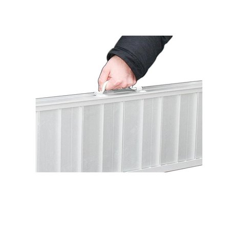 Rampa plegable de aluminio para silla de ruedas 183x73cm 270kg