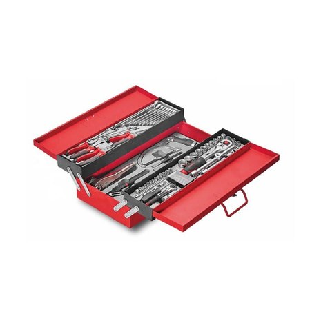 Caja de herramientas de 3 piezas de acero resistente 76