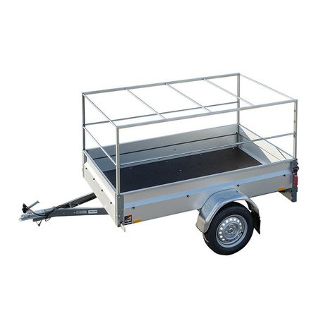 Frame metal for trailer 2075x1140x900mm