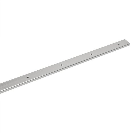 Juego de rieles de encuadernacion de aluminio 2x60cm  6 piezas