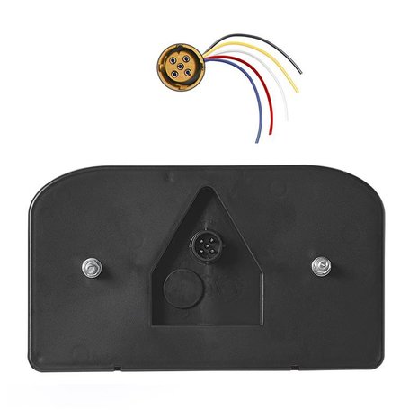 Luz trasera 6 funciones 237x137mm izquierda