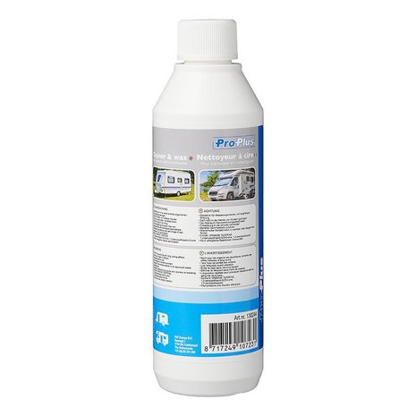 Limpiador & cire 500ml para caravana y autocaravana