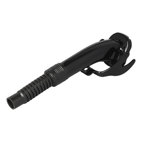 Spout metal black flexible suitable for petrol and diesel